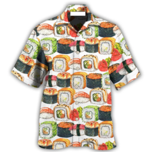 Sushi Basic Colorful - Hawaiian Shirt - For Men And Women - Kids  - Thelegend59