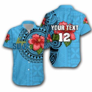 Suva Rugby Hawaiian Shirt N Tattoo Style  - Thelegend59