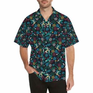 Swallow Pattern Print Design 04 Mens All Over Print Hawaiian Shirt  - Thelegend59