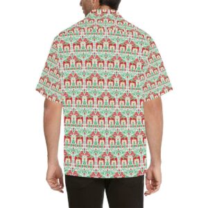 Swedish Dala Style Pattern Hawaiian Shirt  - Thelegend59