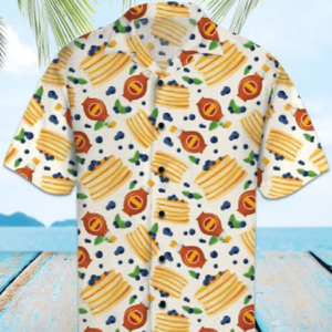 Sweet Sandwich Blueberry Hawaiian Aloha Hawaiian Shirts  - Thelegend59