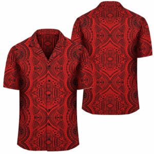 Symmetry Red Hawaiian Shirt  - Thelegend59