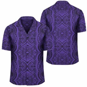 Symmetry Violet Hawaiian Shirt  - Thelegend59