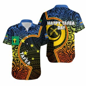 Tafea Day Hawaiian Shirt Of Vanuatu N Flag Color  - Thelegend59