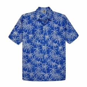 Tall Palms Blue Awesome Design Hawaiian Shirt  - Thelegend59