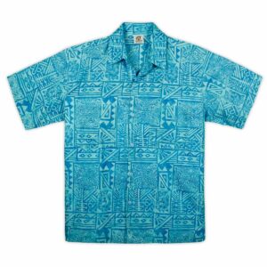 Tapa Rama Blue Nice Design Hawaiian Shirt  - Thelegend59