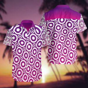 Target Purple Unique Design Hawaiian Shirt  - Thelegend59