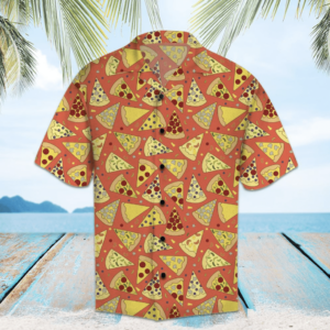 Tasty Pepperoni Pizza Hawaiian Aloha Hawaiian Shirtss  - Thelegend59
