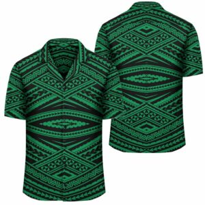 Tatau Green Hawaiian Shirt  - Thelegend59