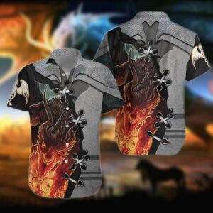 Tattoo Dungeon Dragon Hawaiian Shirt  - Thelegend59
