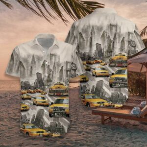 Taxicab Hawaiian Shirt  - Thelegend59