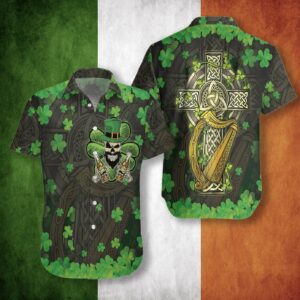 The Celtic Cross Hawaiian Shirt  - Thelegend59