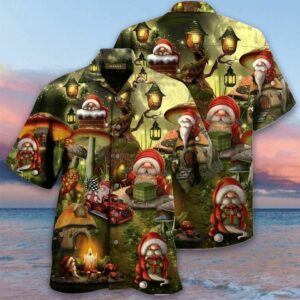 The Gift Of The Gnome Christmas Hawaiian Shirt  - Thelegend59