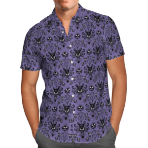 The Haunted Mansion Hawaiian Aloha Hawaiian Shirts  - Thelegend59