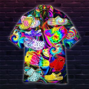 The Party Dont Start Til I Croc In Hawaiian Shirt  - Thelegend59