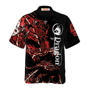 The Red Dragon Hawaiian Shirt - For Men And Women - Kids  - Thelegend59