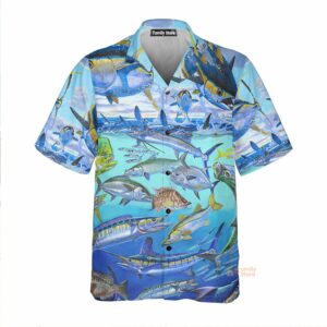 The Rodfather Tuna Fish - Hawaiian Shirt - For Men And Women - Kids  - Thelegend59