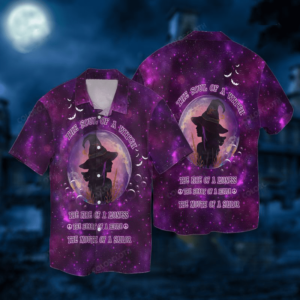The Sound Of A Witch Halloween Hawaiian Aloha Hawaiian Shirtss  - Thelegend59