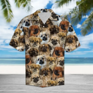Tibetan Spaniel Tan Best Hawaiian Shirt  - Thelegend59
