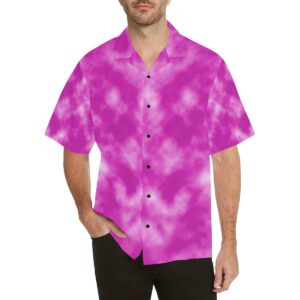 Tie Dye Pink Design Print Hawaiian Shirt  - Thelegend59