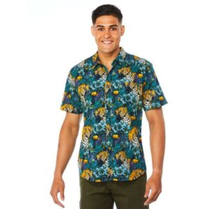 Tiger Blue Nice Design Hawaiian Shirt  - Thelegend59