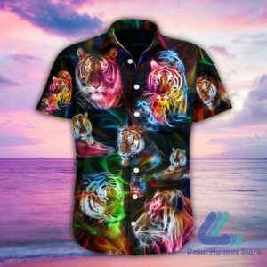 Tiger Multicolor Best Design Hawaiian Shirt  - Thelegend59