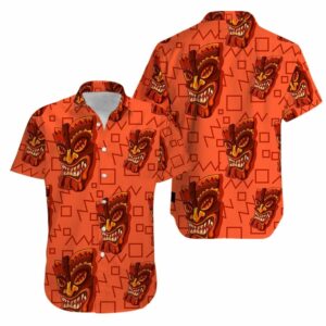Tiki Hello Summer Hawaiian Shirt  - Thelegend59