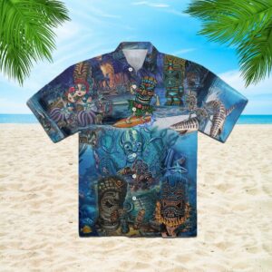 Tiki Island Hawaiian Shirt  - Thelegend59