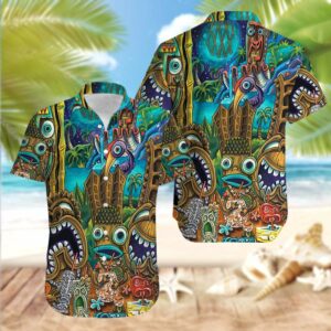 Tiki Tiki Tiki Can'T You See Unisex Hawaiian Shirts  - Thelegend59
