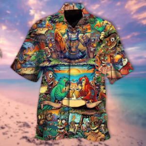 Tiki Vibes Hawaiian Shirt  - Thelegend59