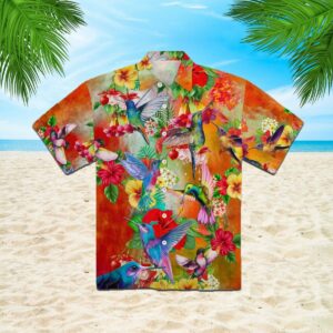 To Have Faith Is To Have Wings Humming Bird Hawaiian Shirt  - Thelegend59