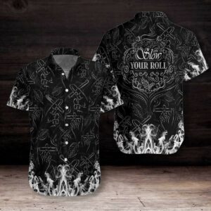 Tobacco Seamless Pattern Hawaiian Shirt  - Thelegend59