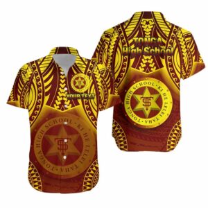 Tonga High School Hawaiian Shirt Simple N  - Thelegend59
