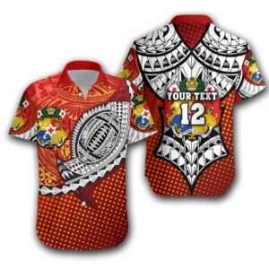 Tonga Rugby Hawaiian Shirt N Version Special  - Thelegend59