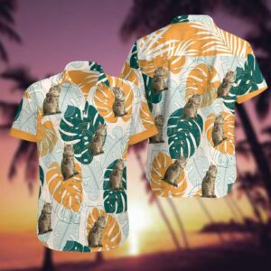 Tonkinese Orange Best Design Hawaiian Shirt  - Thelegend59