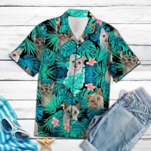 Tonkinese Tropical Green Amazing Design Hawaiian Shirt  - Thelegend59
