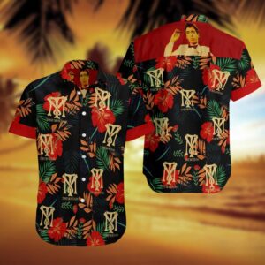 Tony Montana Hawaiian Beach Hawaiian Shirts - Hawaiian Shirts For Men Women  - Thelegend59