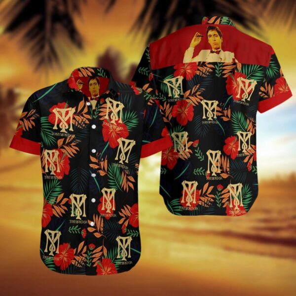 Tony Montana Hawaiian Beach Hawaiian Shirts - Hawaiian Shirts For Men Women  - Thelegend59