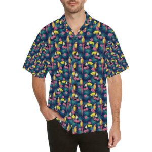 Toucan Parrot Design Hawaiian Shirt  - Thelegend59