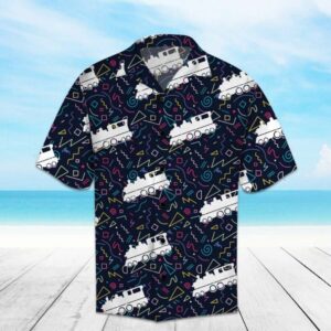 Train Multicolor Amazing Design Hawaiian Shirt  - Thelegend59