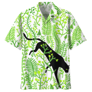 Tree Black Cat Hawaiian Shirt  - Thelegend59