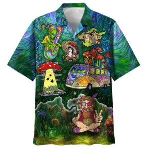 Trippy Guys Colorful Unique Design Unisex Hawaiian Shirt  - Thelegend59