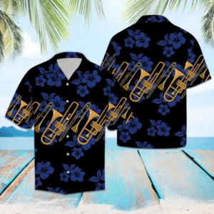 Trombone For Vacation Hawaiian Shirt  - Thelegend59