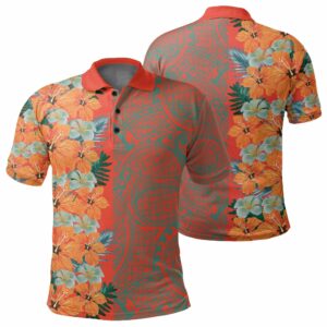 Tropical  Hawaiian Polo Hawaiian Shirts Haka Style  - Thelegend59