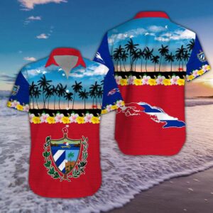 Tropical Beach Cuba Aloha Hawaiian Shirts  - Thelegend59