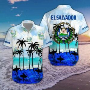 Tropical El Salvador America Beach Aloha Hawaiian Shirt  - Thelegend59