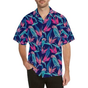 Tropical Flower Pattern Print Design Tf4 Hawaiian Shirt  - Thelegend59