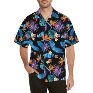 Tropical Flower Pattern Print Design Tf8 Hawaiian Shirt  - Thelegend59