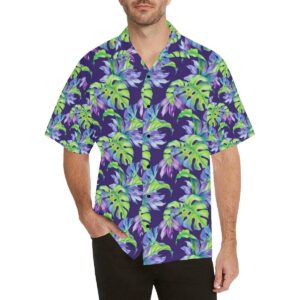 Tropical Flower Pattern Print Design Tf9 Hawaiian Shirt  - Thelegend59