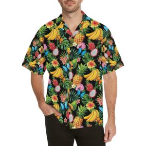Tropical Fruits Pattern Print Design Tf Hawaiian Shirt  - Thelegend59